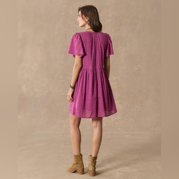 NWT Sundance Sienna Embroidered Breeze Mini Dress - Size Small - Pink - Picture 2 of 14